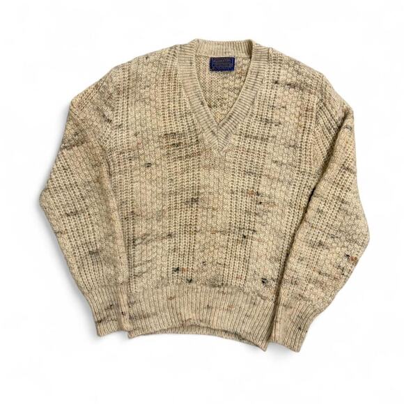 Vintage VTG 80’s 90’s Pendleton V Neck Sweater - Picture 1 of 8